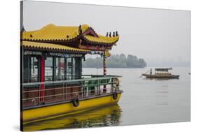 West Lake, Hangzhou, Zhejiang province, China, Asia-Michael Snell-Stretched Canvas