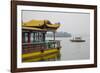 West Lake, Hangzhou, Zhejiang province, China, Asia-Michael Snell-Framed Photographic Print