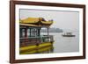 West Lake, Hangzhou, Zhejiang province, China, Asia-Michael Snell-Framed Photographic Print