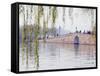 West Lake, Hangzhou, Zhejiang Province, China-Kober Christian-Framed Stretched Canvas