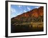 West Macdonnell National Park, Early Morning Sunlight on Glen Helen Gorge, Australia-William Gray-Framed Photographic Print