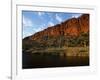 West Macdonnell National Park, Early Morning Sunlight on Glen Helen Gorge, Australia-William Gray-Framed Photographic Print