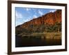 West Macdonnell National Park, Early Morning Sunlight on Glen Helen Gorge, Australia-William Gray-Framed Photographic Print