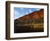 West Macdonnell National Park, Early Morning Sunlight on Glen Helen Gorge, Australia-William Gray-Framed Photographic Print