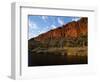 West Macdonnell National Park, Early Morning Sunlight on Glen Helen Gorge, Australia-William Gray-Framed Photographic Print