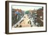 West Main Street, Meriden, Connecticut-null-Framed Art Print