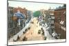 West Main Street, Meriden, Connecticut-null-Mounted Art Print