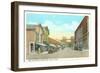 West Main Street, Mystic, Connecticut-null-Framed Art Print