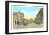 West Main Street, Mystic, Connecticut-null-Framed Art Print