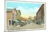 West Main Street, Mystic, Connecticut-null-Mounted Art Print