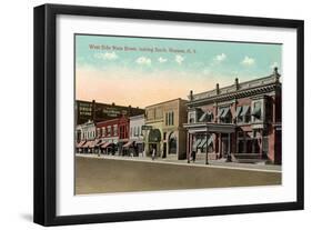 West Main Street, Warsaw-null-Framed Premium Giclee Print