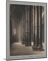 West Minster Abbey-null-Mounted Art Print