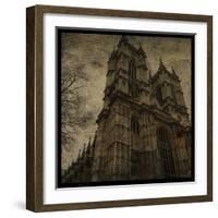 West Minster Abbey-John W Golden-Framed Giclee Print