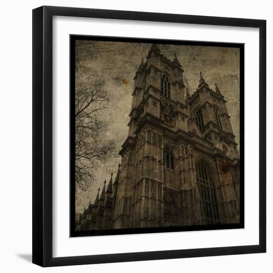 West Minster Abbey-John W Golden-Framed Giclee Print