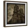 West Minster Abbey-John W Golden-Framed Giclee Print