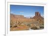 West Mitten Butte, Monument Valley Navajo Tribal Park, Utah, United States of America, North Americ-Richard Maschmeyer-Framed Photographic Print