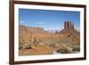 West Mitten Butte, Monument Valley Navajo Tribal Park, Utah, United States of America, North Americ-Richard Maschmeyer-Framed Photographic Print