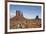 West Mitten Butte on left and East Mitten Butte on right, Monument Valley Navajo Tribal Park, Utah,-Richard Maschmeyer-Framed Photographic Print