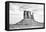 West Mitten BW-Douglas Taylor-Framed Stretched Canvas