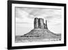 West Mitten BW-Douglas Taylor-Framed Photographic Print