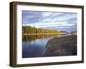 West of Baxter State Park, near 100 Mile Wilderness, Appalachian Trail, Maine, USA-Jerry & Marcy Monkman-Framed Premium Photographic Print