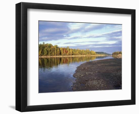 West of Baxter State Park, near 100 Mile Wilderness, Appalachian Trail, Maine, USA-Jerry & Marcy Monkman-Framed Photographic Print