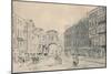 'West of Temple Bar, 1772', (1920)-James Miller-Mounted Giclee Print