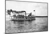 West Okoboji Lake, Iowa - Passenger Boat Queen-Lantern Press-Mounted Art Print