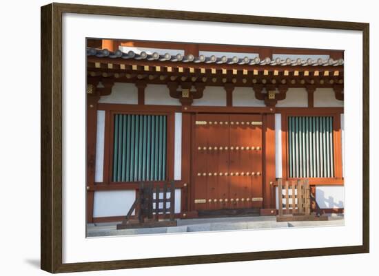 West Pagoda at Yakushiji Temple (Unesco World Heritage Site), Nara, Kansai, Japan-Ian Trower-Framed Photographic Print