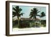 West Palm Beach, Florida - The Palms Hotel Exterior View-Lantern Press-Framed Art Print