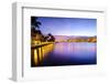 West Palm Beach Florida, USA Cityscape on the Intracoastal Waterway.-SeanPavonePhoto-Framed Photographic Print