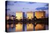 West Palm Beach, Florida-benkrut-Stretched Canvas