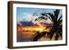 West Palm - In the Style of Oil Painting-Philippe Hugonnard-Framed Giclee Print