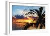 West Palm - In the Style of Oil Painting-Philippe Hugonnard-Framed Giclee Print