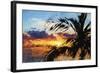 West Palm - In the Style of Oil Painting-Philippe Hugonnard-Framed Giclee Print