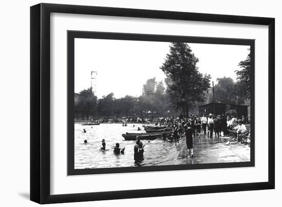 West Park, Pittsburgh-William Henry Jackson-Framed Art Print
