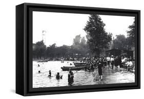 West Park, Pittsburgh-William Henry Jackson-Framed Stretched Canvas