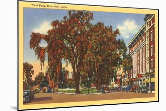 West Park, Stamford, Connecticut-null-Mounted Art Print