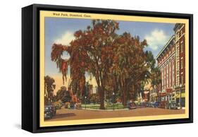 West Park, Stamford, Connecticut-null-Framed Stretched Canvas