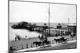 West Pier, Brighton, Sussex, Early 20th Century-null-Mounted Giclee Print