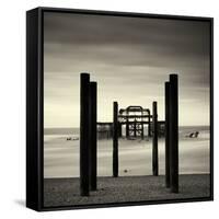 West Pier, Brighton, West Sussex-Craig Roberts-Framed Stretched Canvas