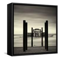 West Pier, Brighton, West Sussex-Craig Roberts-Framed Stretched Canvas