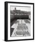 West Point Cadets Standing at Parade Rest in Courtyard of the West Point Military Academy-Alfred Eisenstaedt-Framed Photographic Print