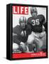 West Point Football Players Glenn Davis and Felix Blanchard, September 16, 1946-Alfred Eisenstaedt-Framed Stretched Canvas