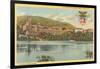 West Point from Hudson River, New York-null-Framed Art Print