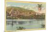 West Point from Hudson River, New York-null-Mounted Premium Giclee Print