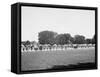 West Point, N.Y., Battalion Passing in Review-null-Framed Stretched Canvas