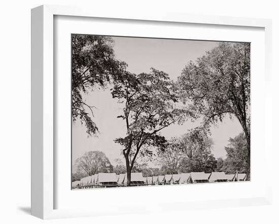 West Point, N.Y., Camp of Cadets-null-Framed Photo