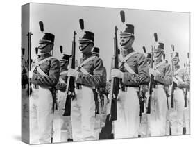 West Point, New York. Cadets At The United States Military Academy-null-Stretched Canvas