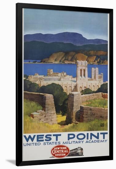 West Point Poster-Leslie Ragan-Framed Giclee Print